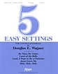 Five Easy Settings Handbell sheet music cover